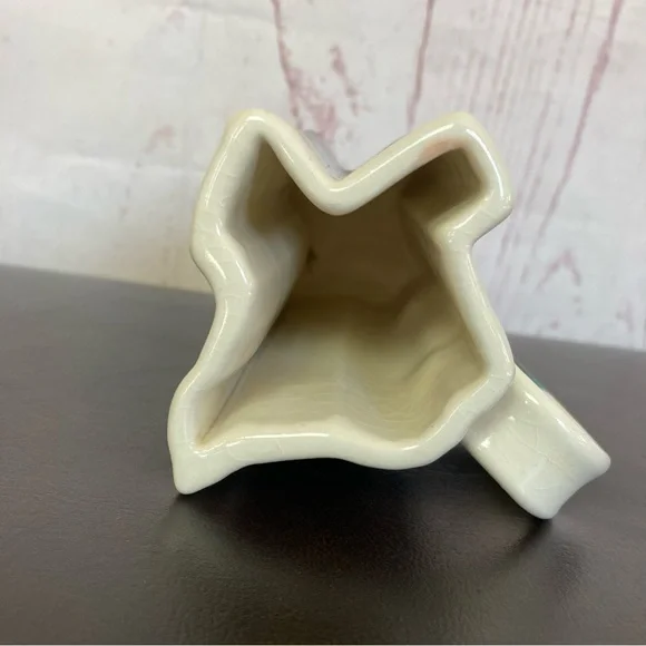 Texas State Shaped Coffee Cup Mug Drip Glaze Pottery 4.5" Vintage 6oz Wilder ‘96 - Picture 8 of 11